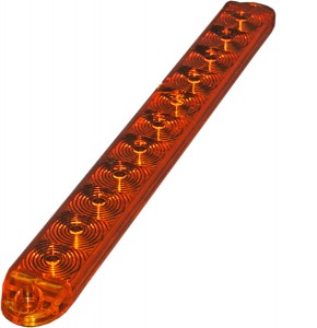 Light Bar Amber 11 Led Diodes