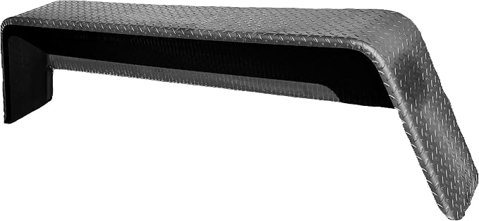 10x72 Inch 14 gauge Treadplate Single Break Trailer Fender