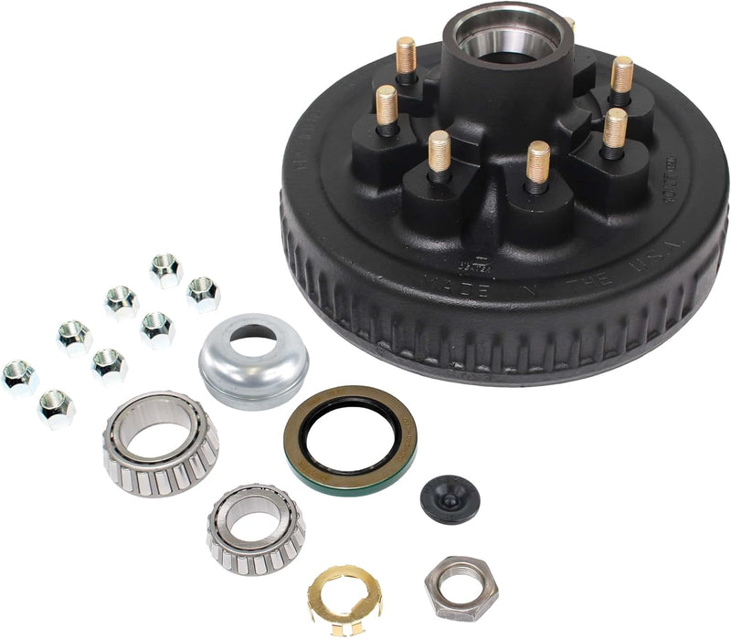 5,200-7,000 lb Hub Kit 8 on 6.5 Inch EZ Complete 9/16 Studs