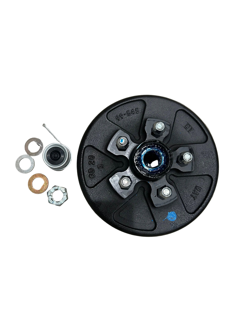 3.5K Pre-Greased Brake Drum Kit