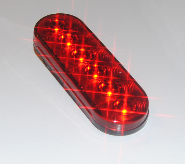 Oval 6" Led Light 6 Diodes