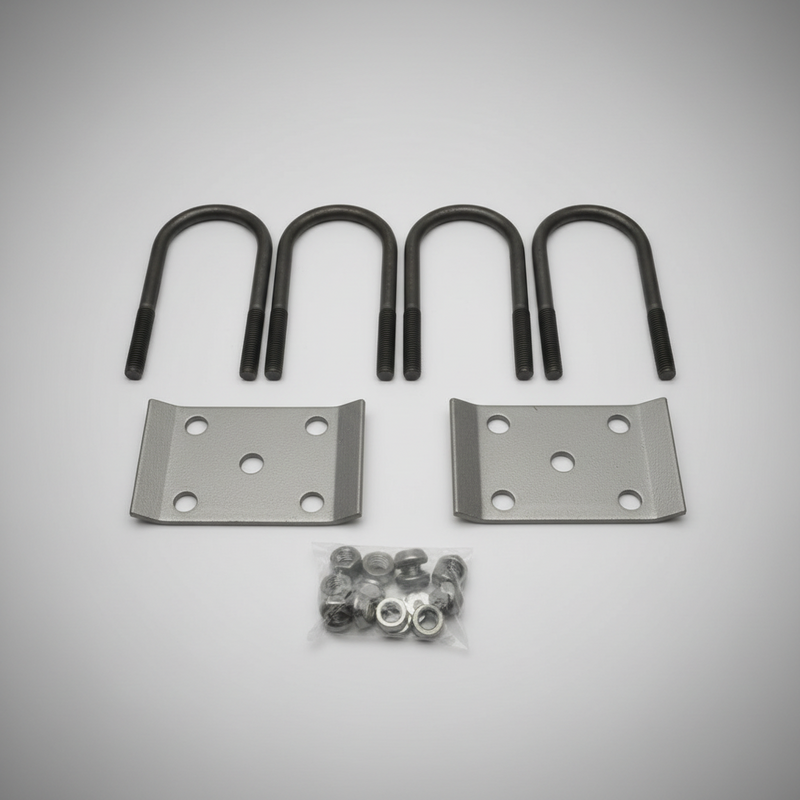 3" Round Ubolt Kit