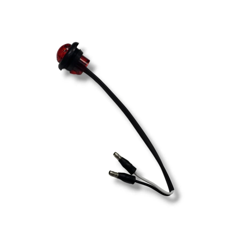 3/4 Inch LED Red Marker Light with 1 Diode