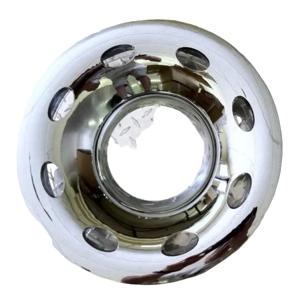 Larger Trailer Chrome Wheel Trim QT655CLO