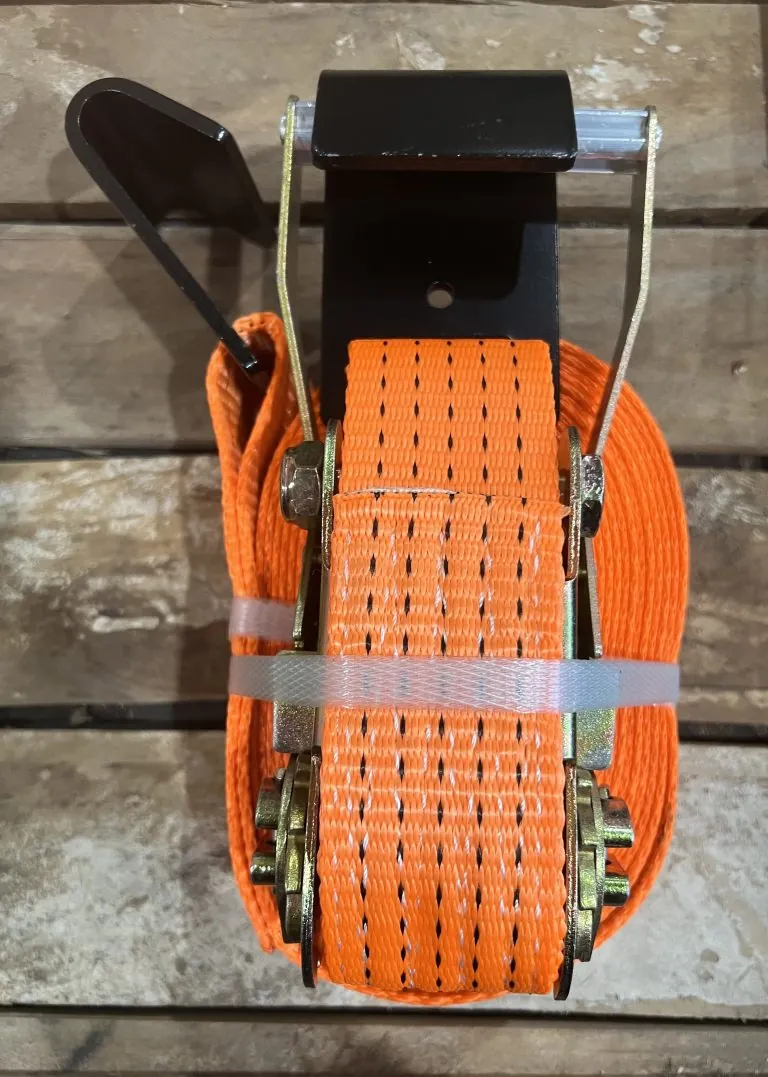 2 x 27 Wide Handle Ratchet Strap with Flat Hook